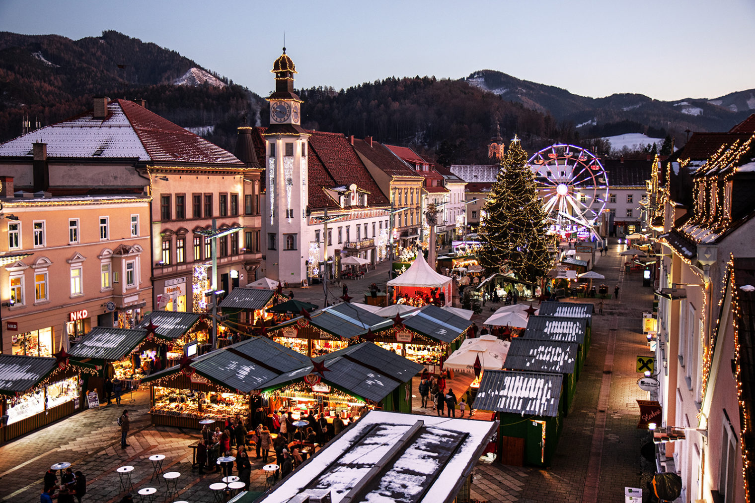 Adventstadt am Leobener Hauptplatz